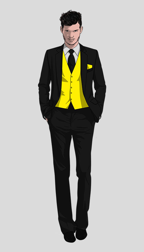 creative black tie mens