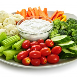 platter vegtables